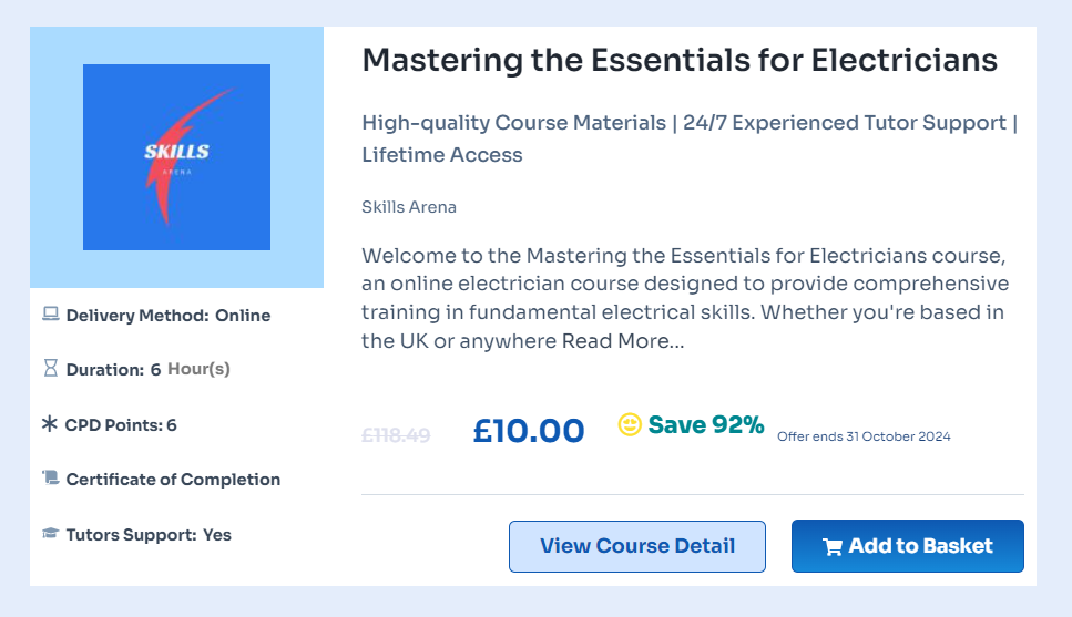 Electrician Courses