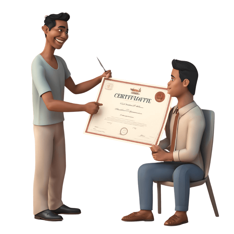Claim Certificate 1