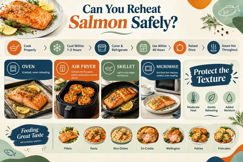 Can You Reheat Salmon? The Ultimate Guide to Warming Leftover Salmon Safely 2 ChatGPT Image Oct 2 2026 08 21 06 AM