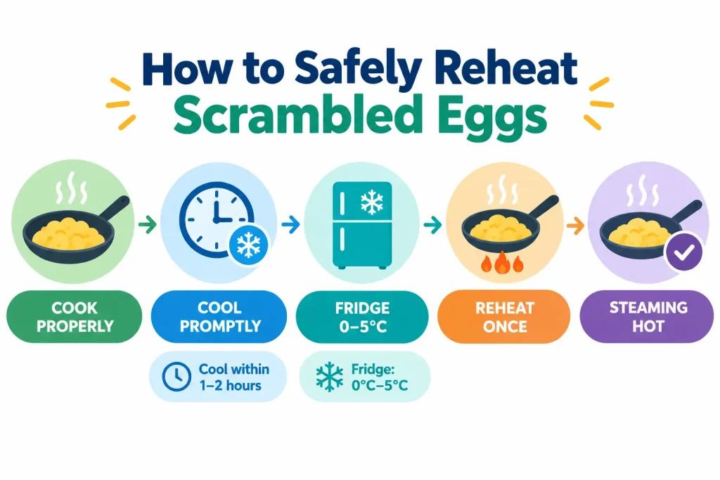How to Safely Reheat Scrambled Eggs