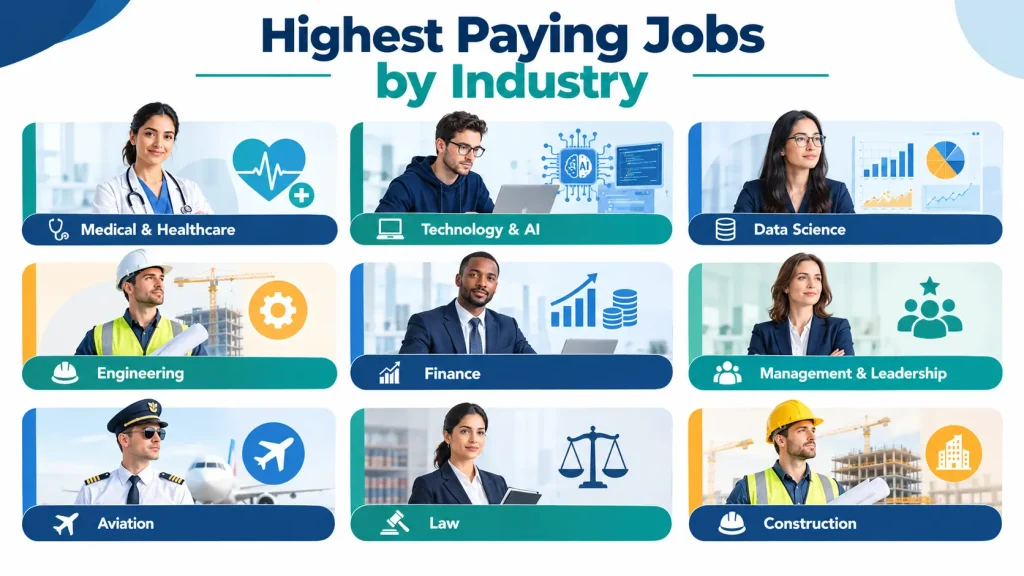 Highest Paying Careers by Industry 1