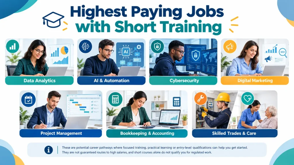 Highest Paying Careers with Short Training 1